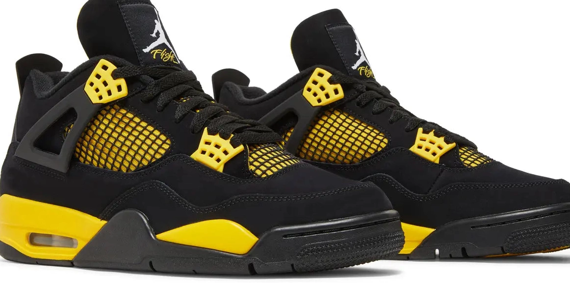 Retro Air 4 2023 Jordan 'Yellow Thunder' 0627